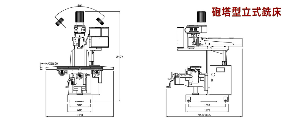 OX-750V, 750VS Tradition CNC Milling Machine｜CHINE CHENS Machinery